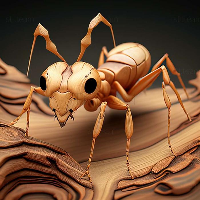 3D model Calyptomyrmex sparsus (STL)